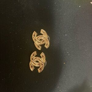 Gold plated earrings